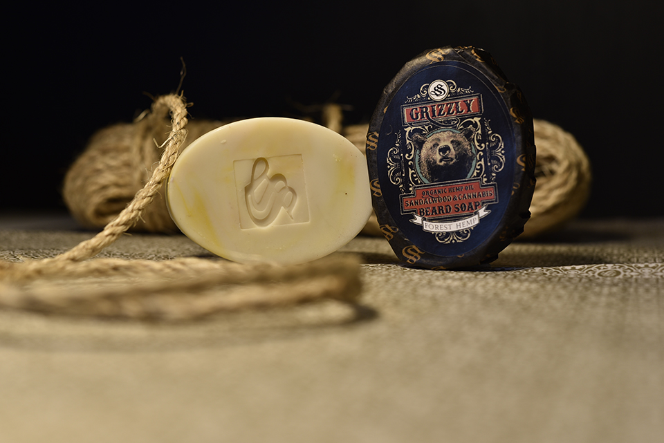Grizzly beard soap